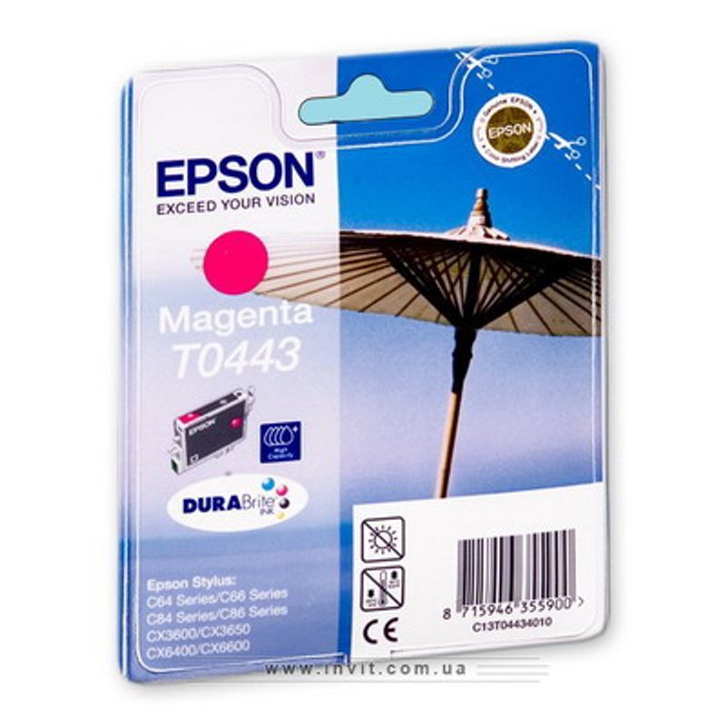 Картридж Epson Stylus C64/С84 (Magenta) фіол ориг