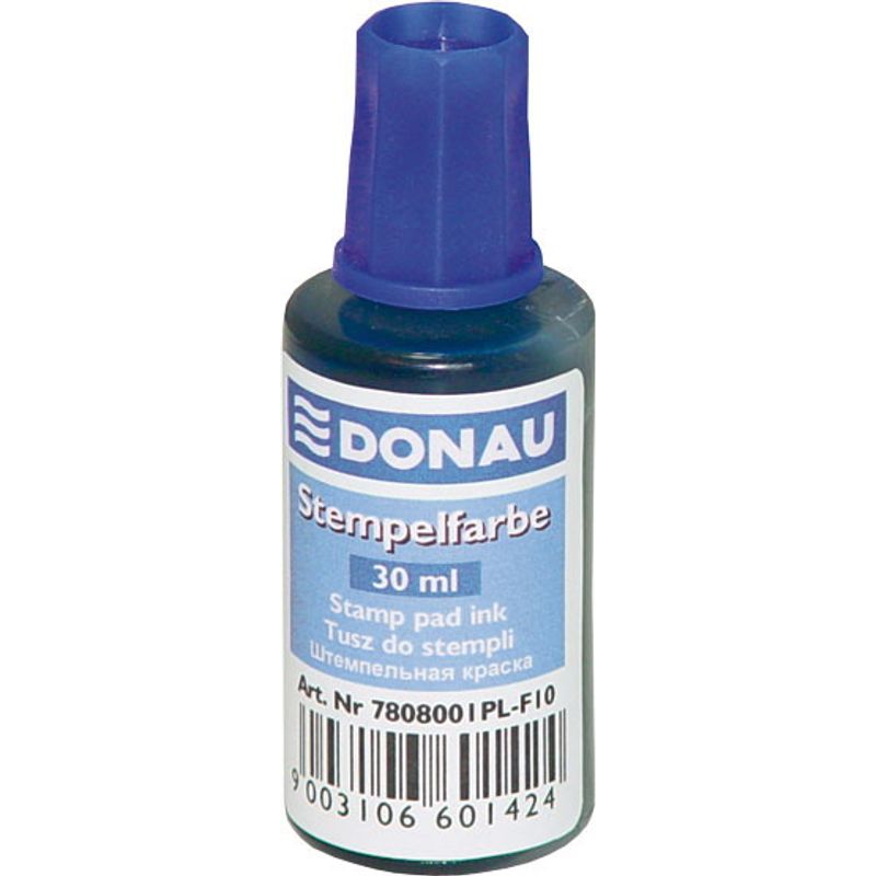 Краска штемпельная черная 30мл