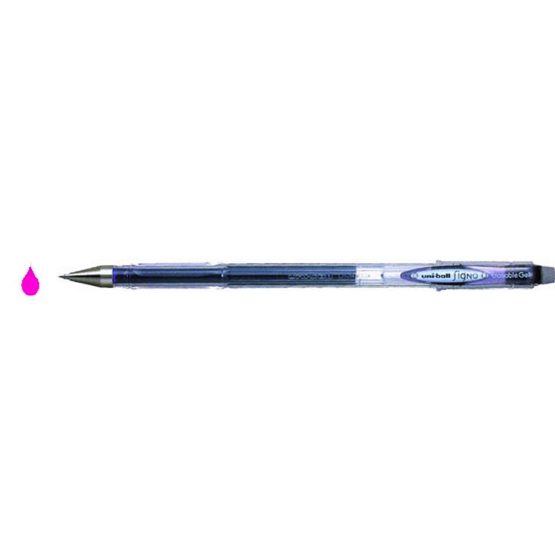 Гелева ручка uni-ball Signo Erasable Gel 0. 5мм рож