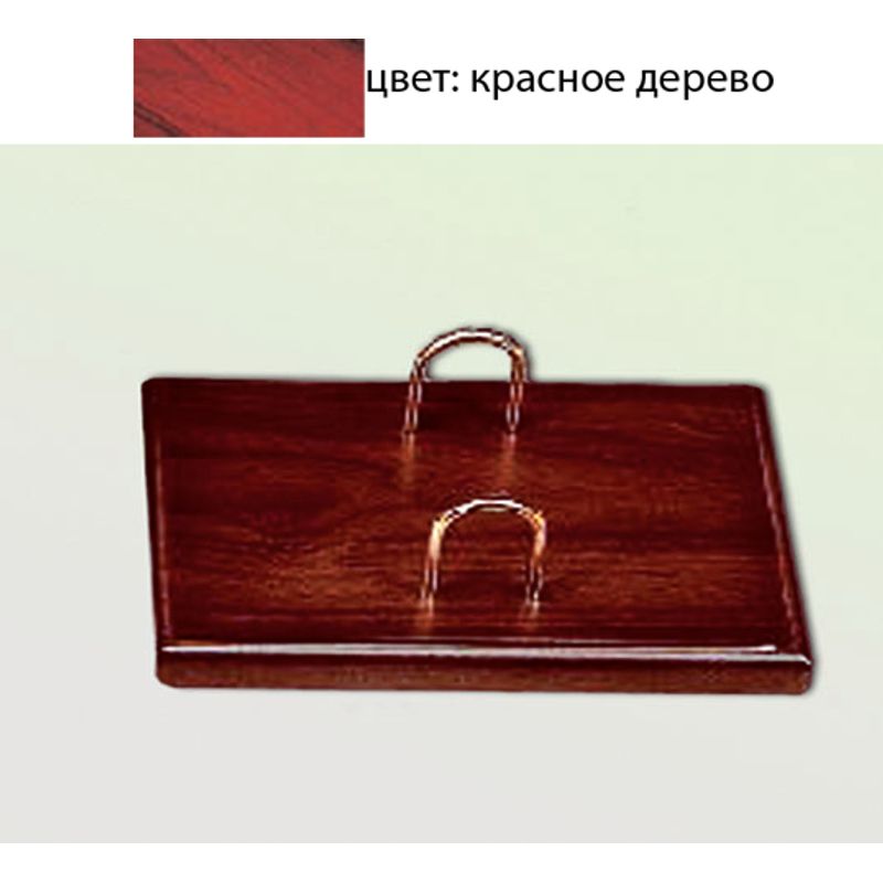 Підставка під календар перекидний, колір: червоне дерево