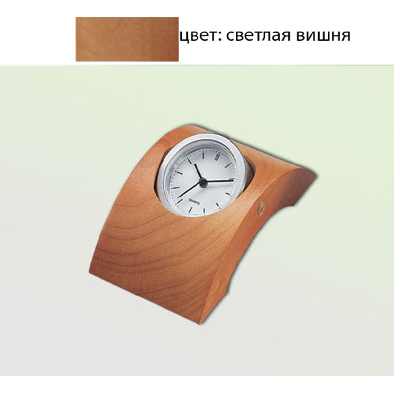 Годинник настільний колір: світла вишня