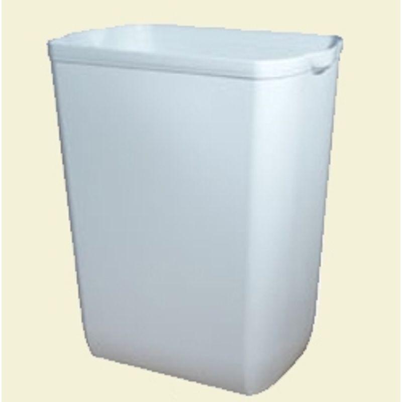 Корзина для бум. полотенец 42 л. пластик прямоуг. (без крышки)