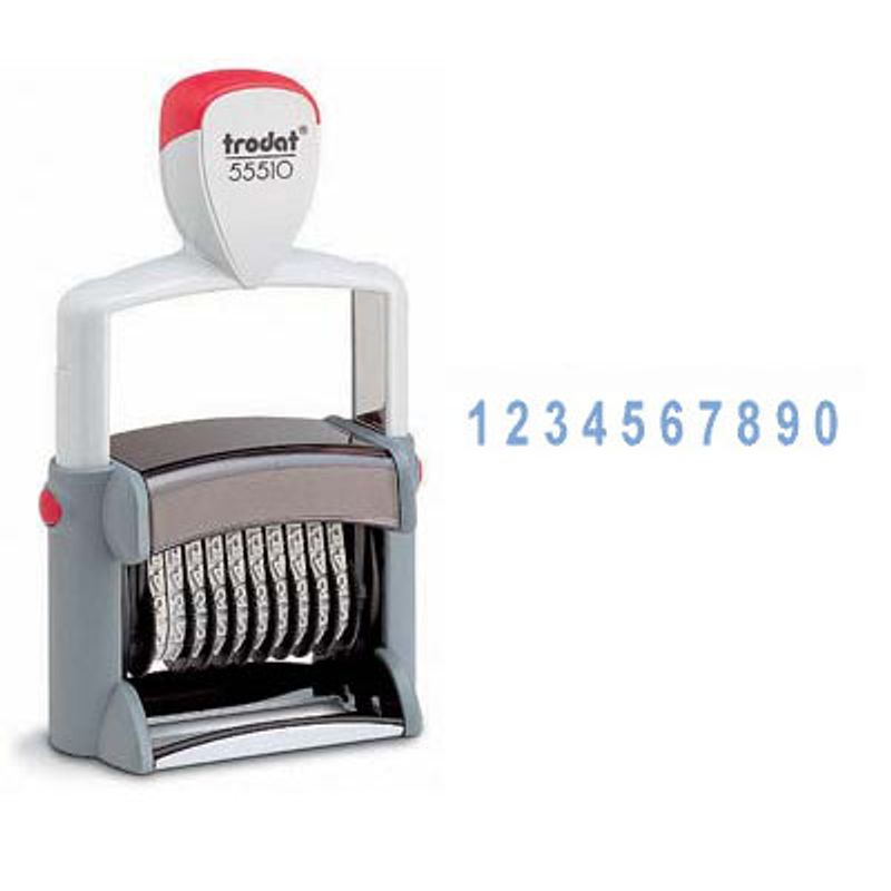 Нумератор 10-ти разрядный 5мм металлический