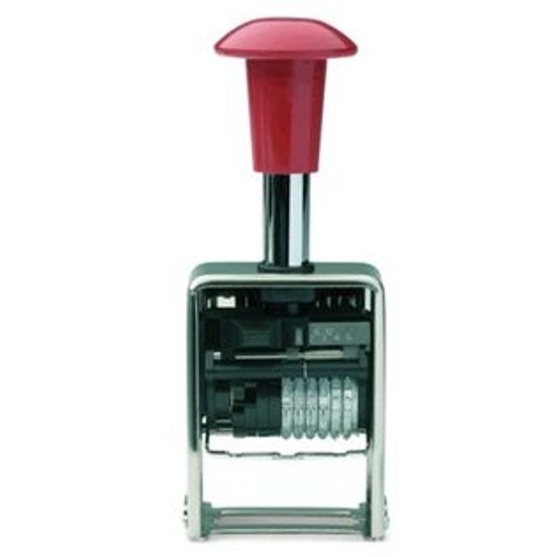 Нумератор автоматич. 6-ти разрядный, 5, 5 мм металлический