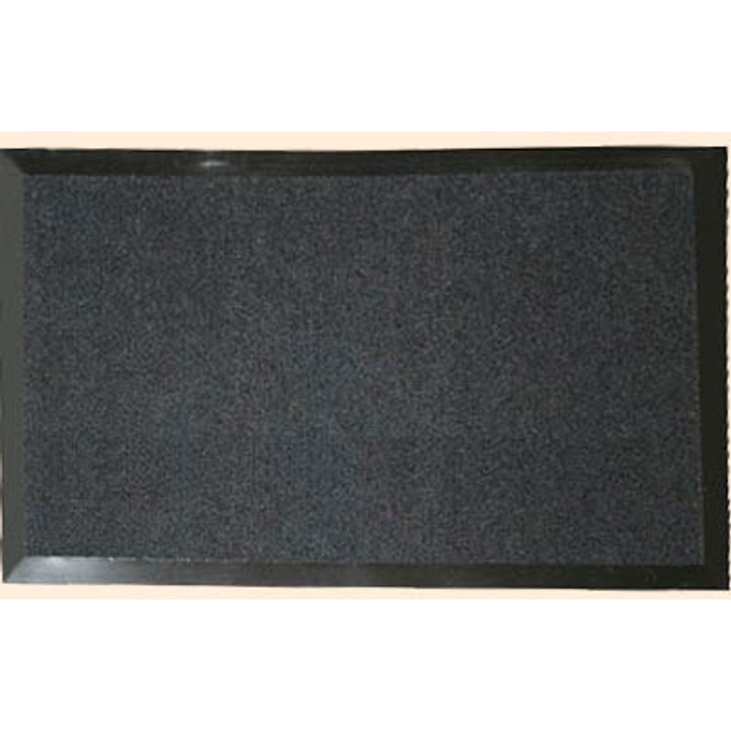 Коврик придверный полипропиленовый на рез. основе 90х150 см, антрацит