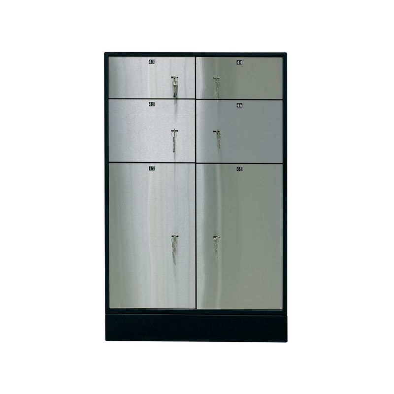Депозитна скринька на 6(2+2+2) ящ. ; зовн. 146/220/516 х260х390мм