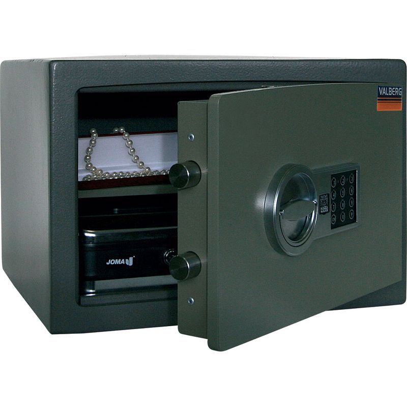 сейф зломостійкий 1 класу; зовн. 300х440х380мм, внут. 244х394х298мм; замок код-электро; 1полка; Вес65