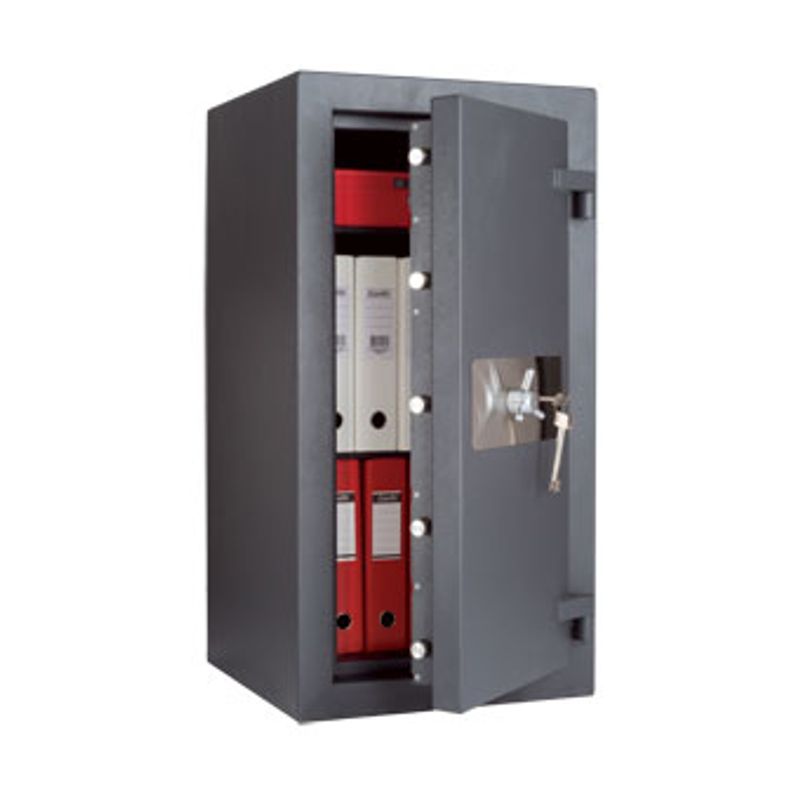 сейф зломостійкий 2 класу; зовн. 990х510х510мм, внут. 857х394х352мм; замок ключ. ; 2полк; касса; Вес204кг