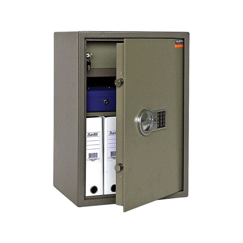 сейф меблевий; зовн. 630х440х377мм, внут. 500х434х301мм; замок код-электро; 1полка; касса; Вес39