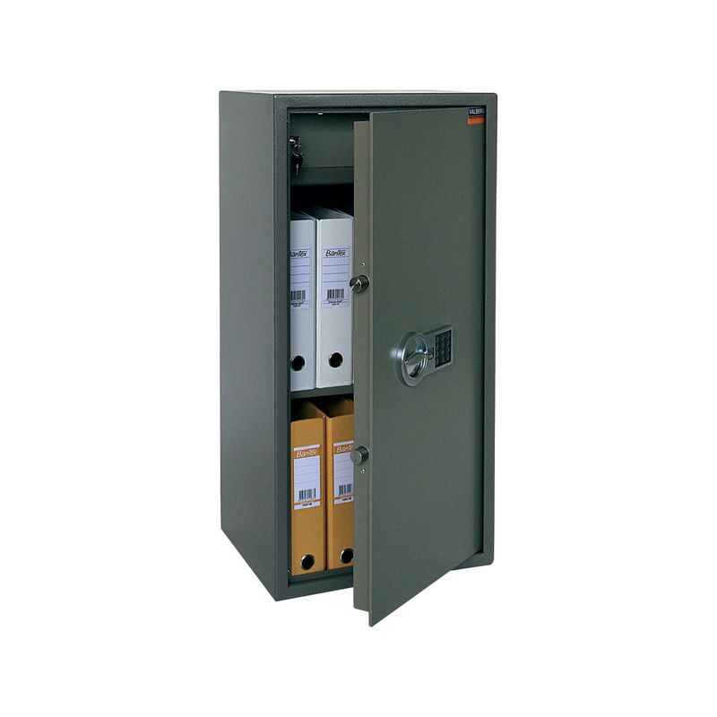 сейф меблевий; зовн. 900х440х377мм, внут. 744х434х301мм; замок код-электро; 1полка; касса; Вес52