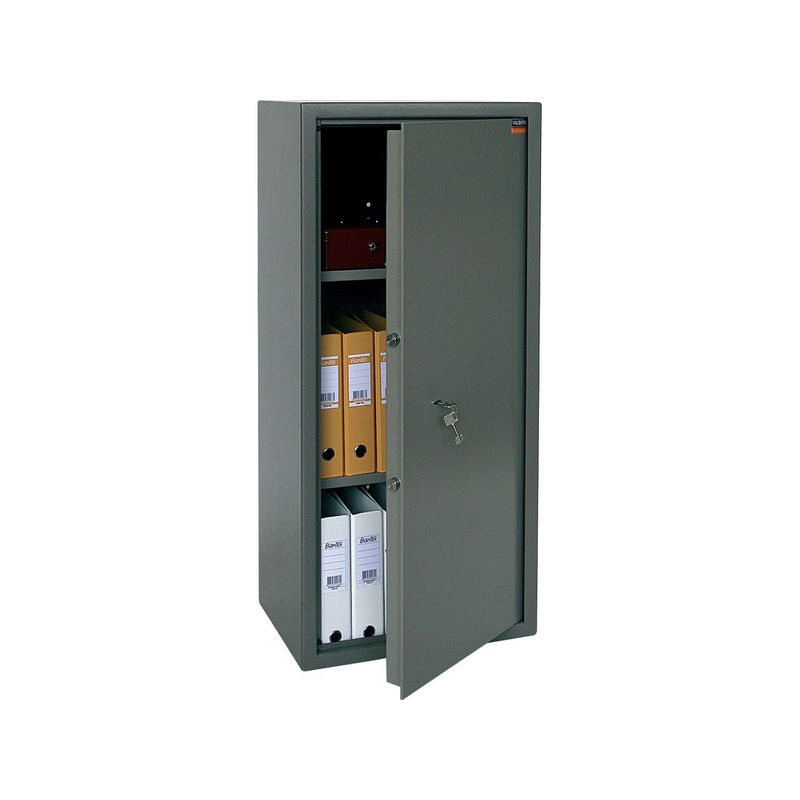 сейф меблевий; зовн. 1200х550х390мм, внут. 1000х544х336мм; замок ключовий; 2 полки; Вес102