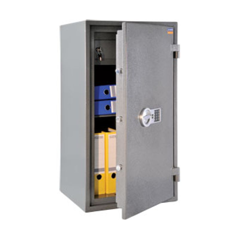 сейф вогнестійкий и зломостійкий; зовн. 950х505х440мм, замок код-электро; 1полка; касса; Вес155