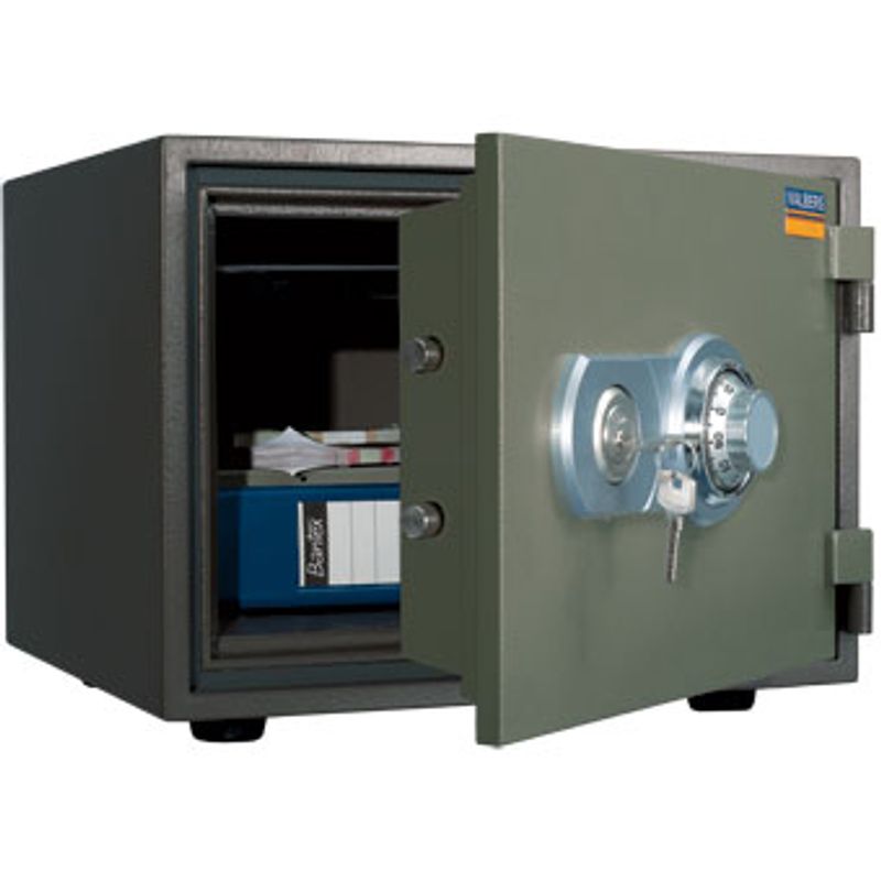 сейф вогнестійкий; зовн. 320х420х352мм, внут. 213х326х236мм; замок код-механика+ключ. ; лоток; Вес24