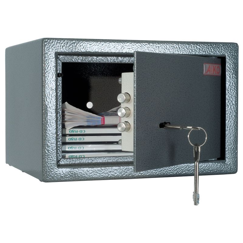 сейф меблевий; зовн. 170х260х230мм, внут. 166х256х175мм; замок ключовий; Вес6, 5