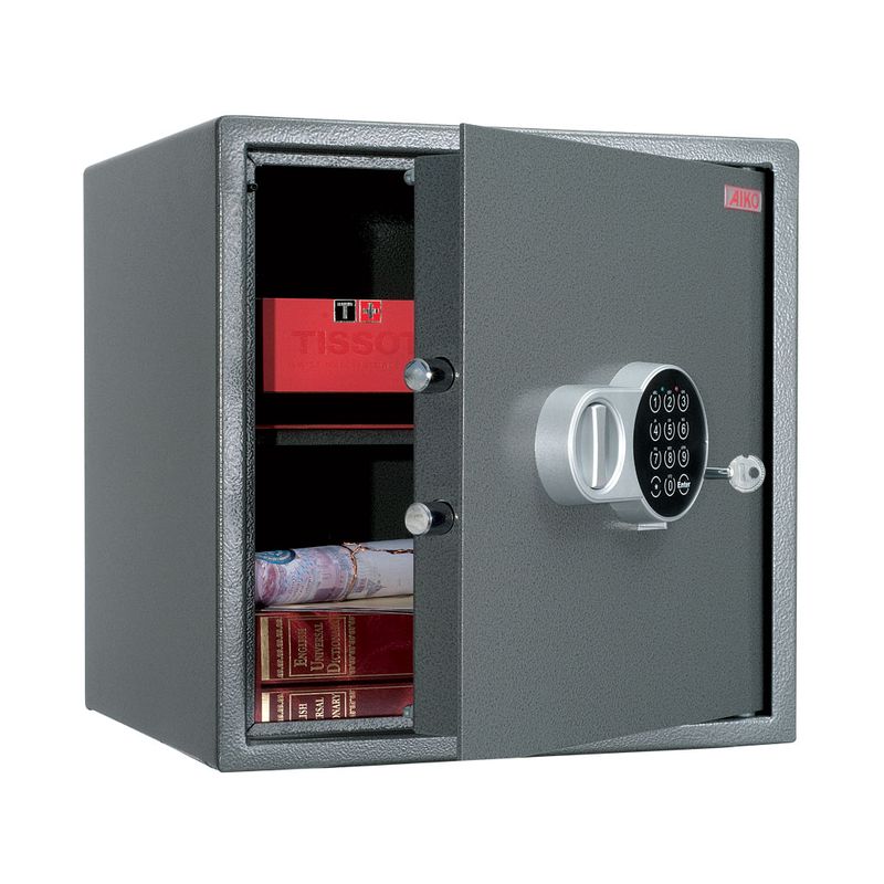 сейф меблевий; зовн. 400х400х377мм, замок код-электро; замок ключовий авар. ; 1полка; Вес20, 2