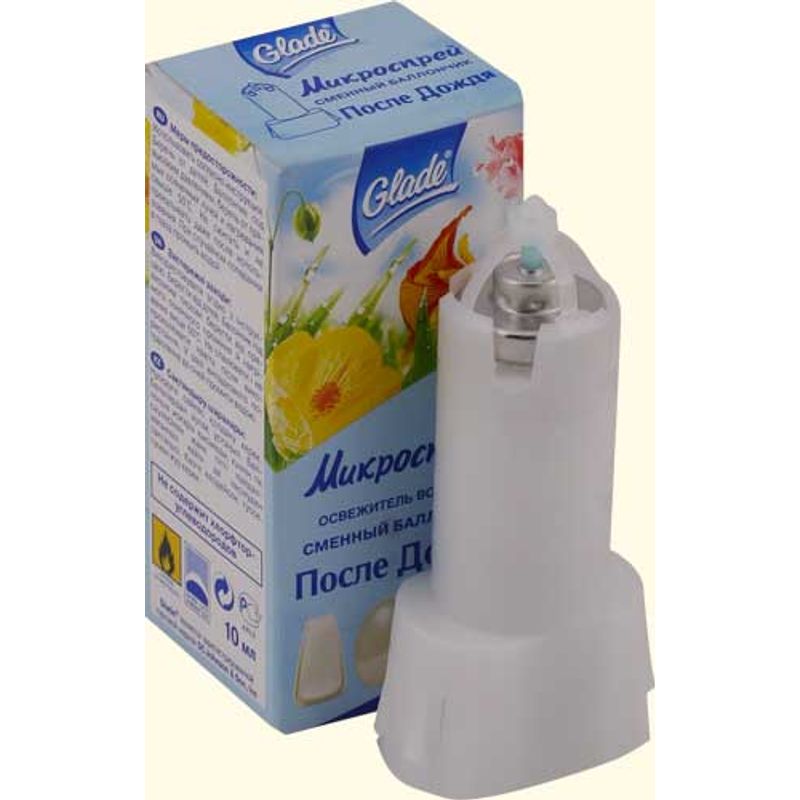 Освіжувач повітря мікроспрей (запаска) GLADE, после дождя