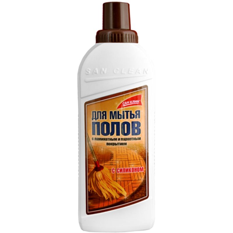 Засіб д/миття підлоги (д/паркета, ламінату) Сан-Клин, 1л