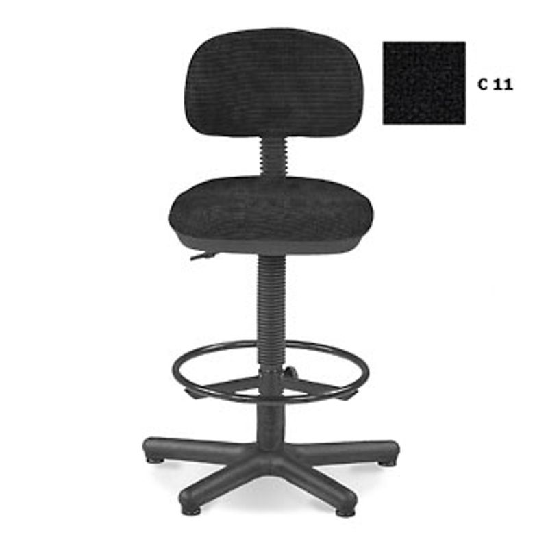 Крісло для персоналу SENIOR GTS (чорний, C 11)