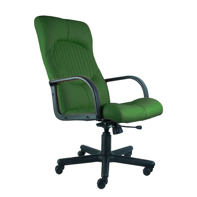 Крісло керівника GERMES АТ (SP) (зелена спліт шкіра, sp d)