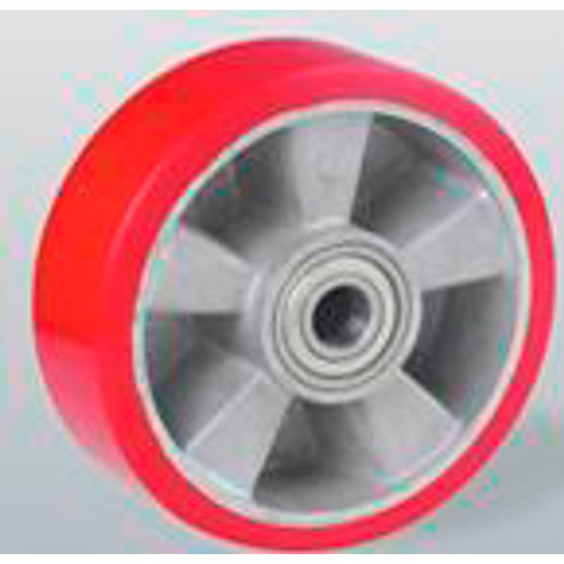 Колесо с подшипником диам. 160мм 350кг алюм/полиуретан