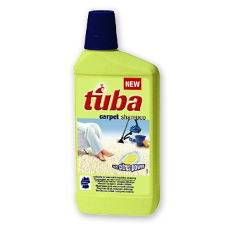 Засіб д/чищення килимів шампунь TUBA 500мл, д/пилососа