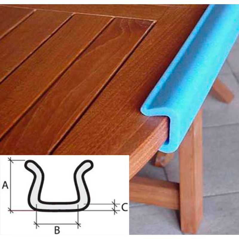 Профиль вспененный полиэтилен V 55х45*10