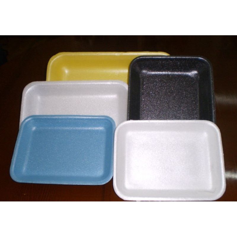 Подложка одноразовая вспененный ПС чёрн. 270х185х24мм (560шт/уп)