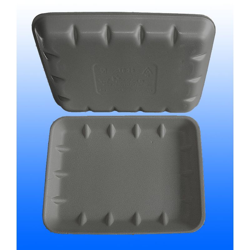 Подложка одноразовая вспененный ПС чёрн. 290х220х25мм (200шт/уп)