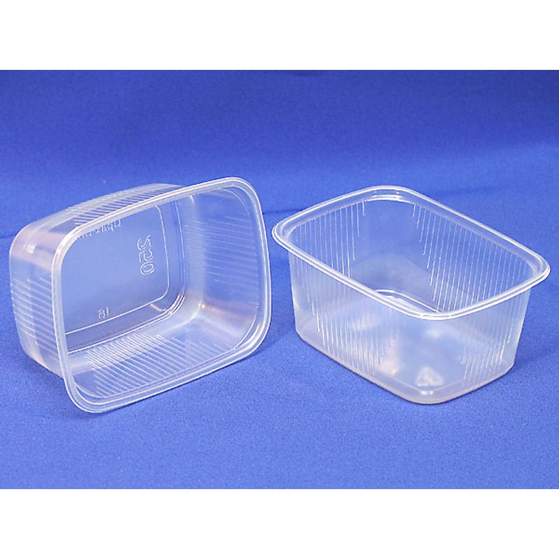 Контейнер пищ. однор. ПП б/крышк. 250мл 11*8*4, 9см (1000шт/уп)
