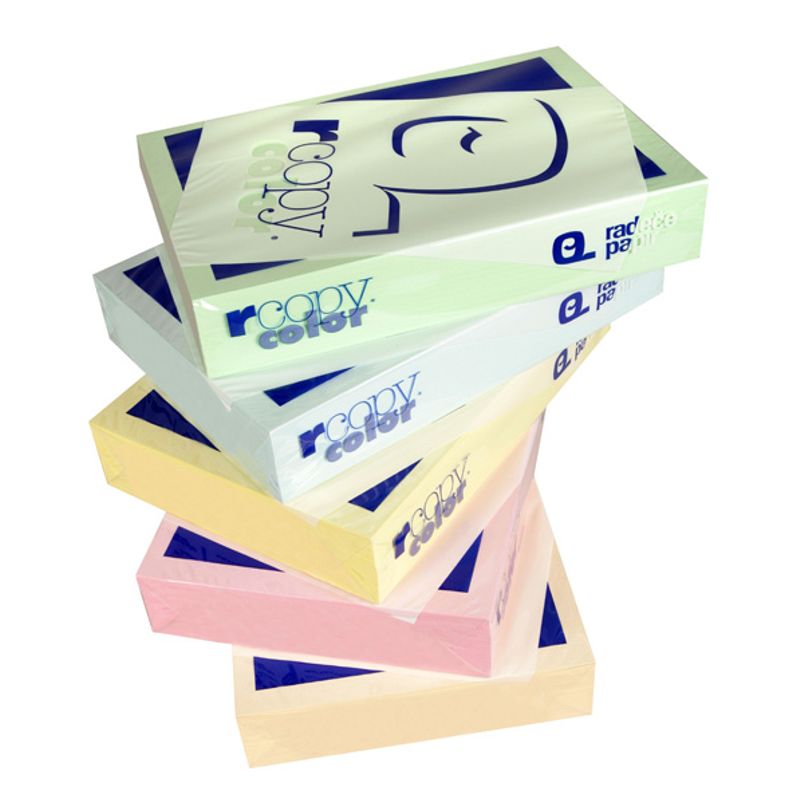 Папір кольоровий A4 aсорті 5кол пастель(80г/м2)250арк