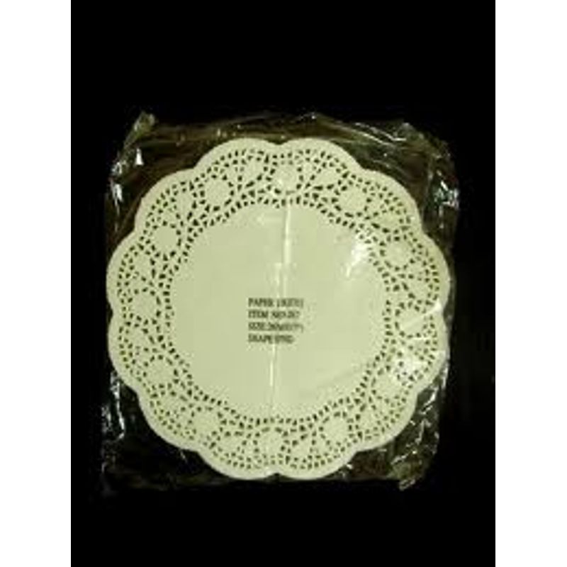 Серветки паперові ажурні d=27см 250шт