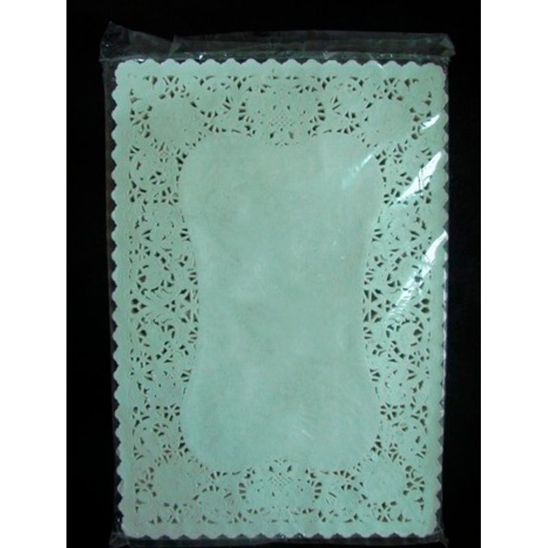 Серветки паперові ажурні прямокут. 36*46см 100шт