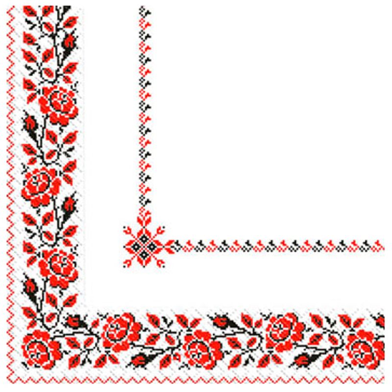 Серветки сервірув. 2-х сл. 33х33см 