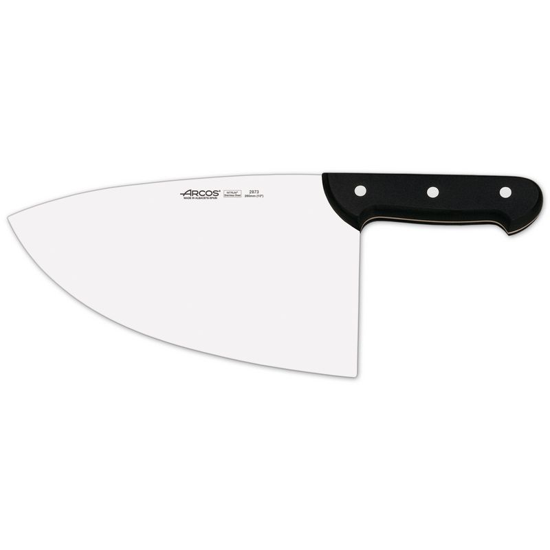 Секач 26см, 560 гр. листовая сталь, нерж. (Mo, V), 53-56HRC, ручка поликсимитилен, 