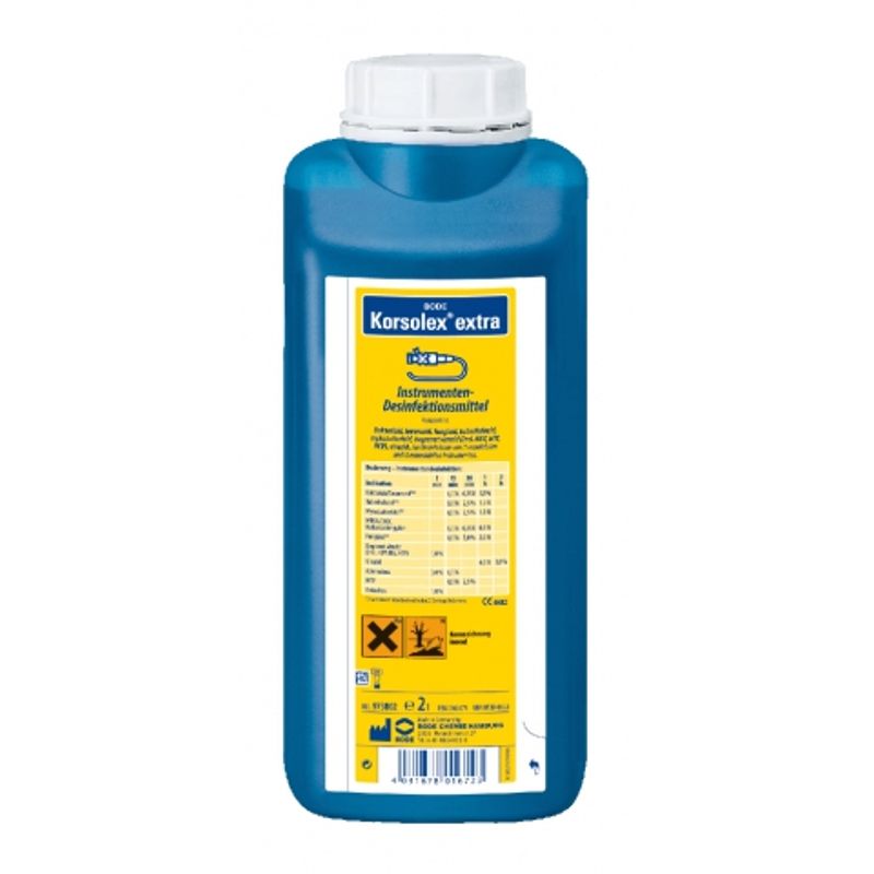 Ср-во д/дезинфекции мед. инстр. , ПРО, Корзолекс екстра, 2 л