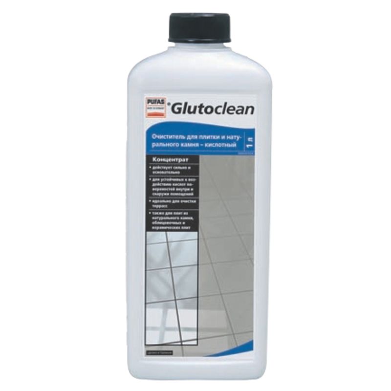 Ср-во д/чистки плитки и натурального камня (кислотн. ), ПРО, концентрат, 1л