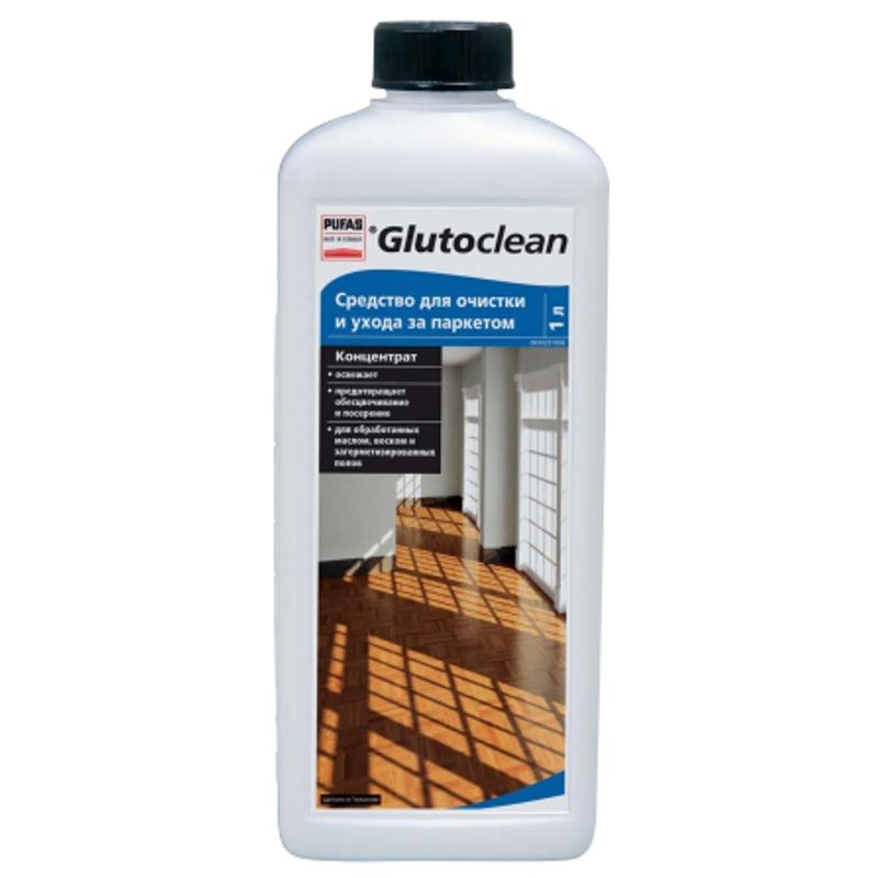 Ср-во д/чистки и ухода за паркетом, концентрат, ПРО, 1л