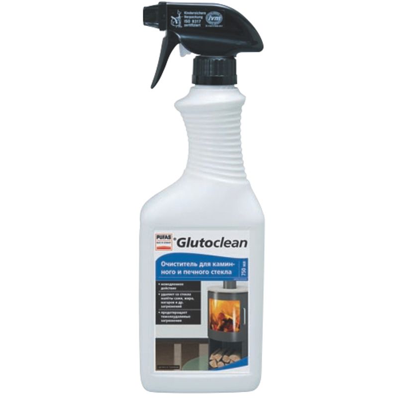 Ср-во д/чистки каминного и печного стекла, ПРО, 750мл
