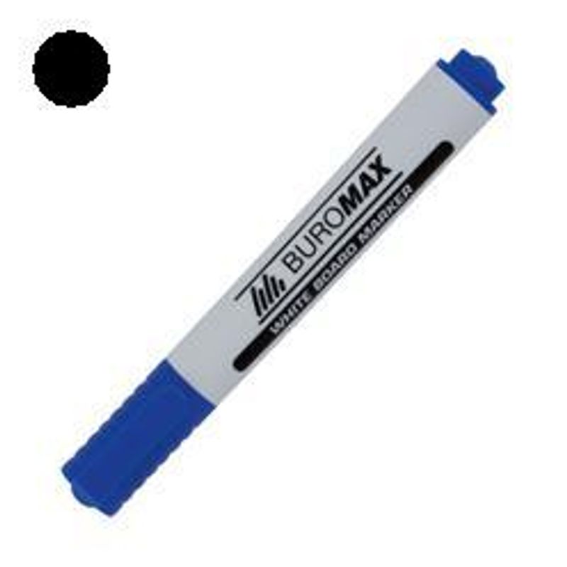 Маркер сухостираемый для досок черный овал 2-4мм