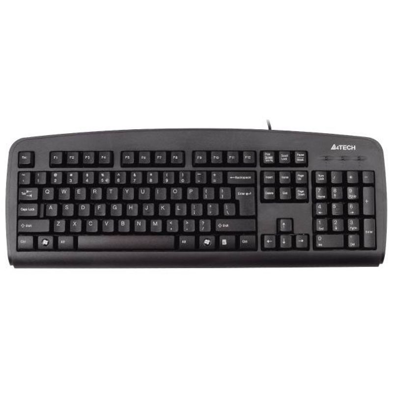 Клавиатура проводная черная A4Tech KB-720 PS/2 Black