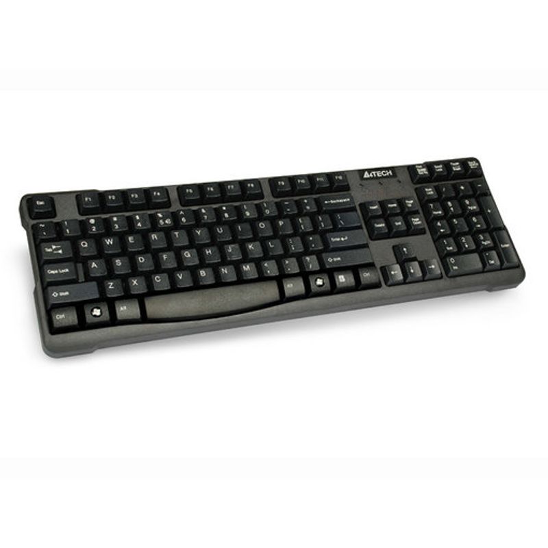 Клавиатура проводная черная A4Tech KB-750 PS/2 Black