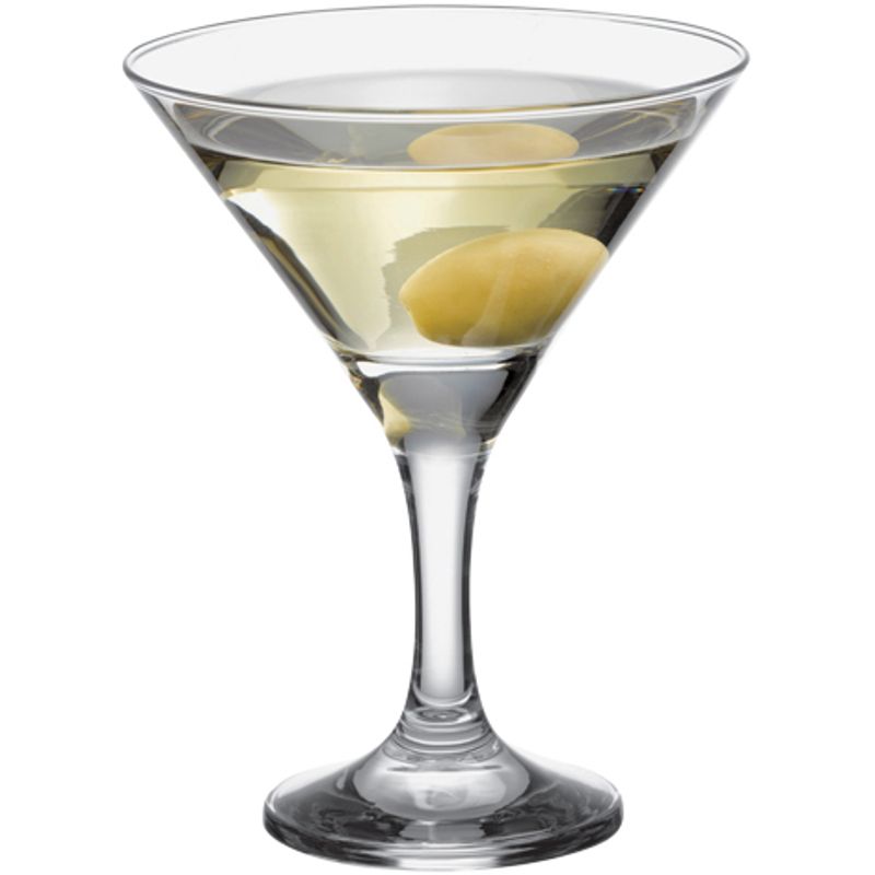 Бокал скло Bistro для мартіні 190 мл, 6 шт/уп