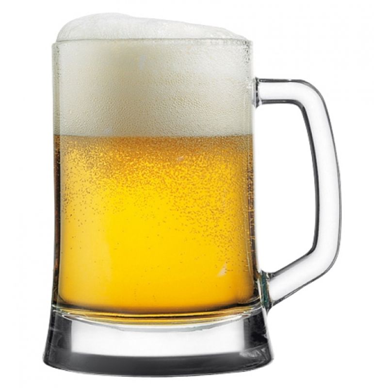 Кружка стекло пивная Pub 500 мл, 2 шт/уп