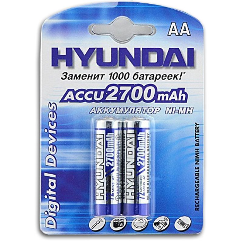 Акумулятор пальчик HYUNDAI АА 2700mAh