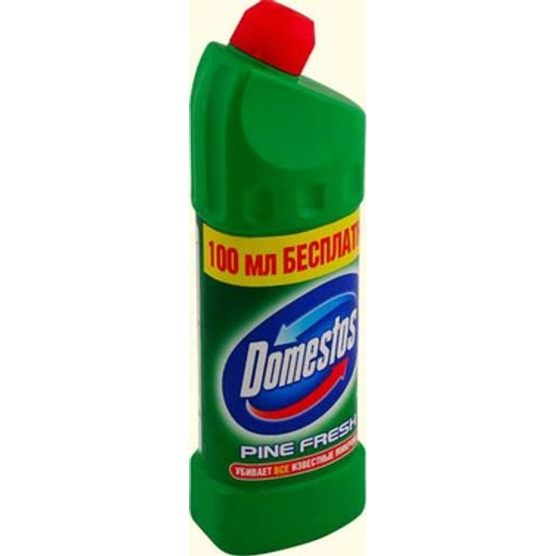 Засіб д/миття унітазів і дезінфекції Domestos 1л, хвоя