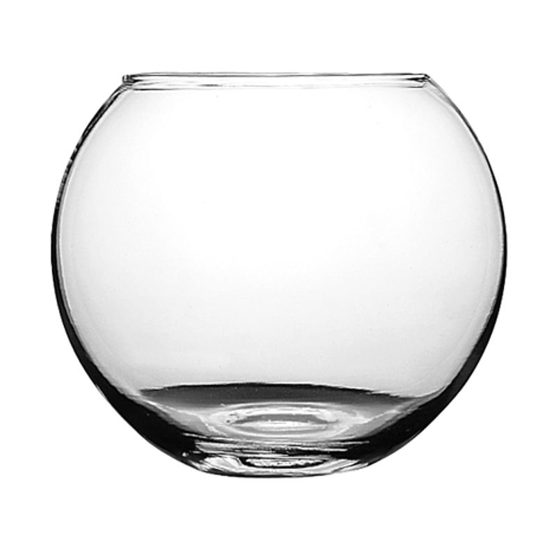 Ваза-шар скло Flora h 160 мм, t 120 мм