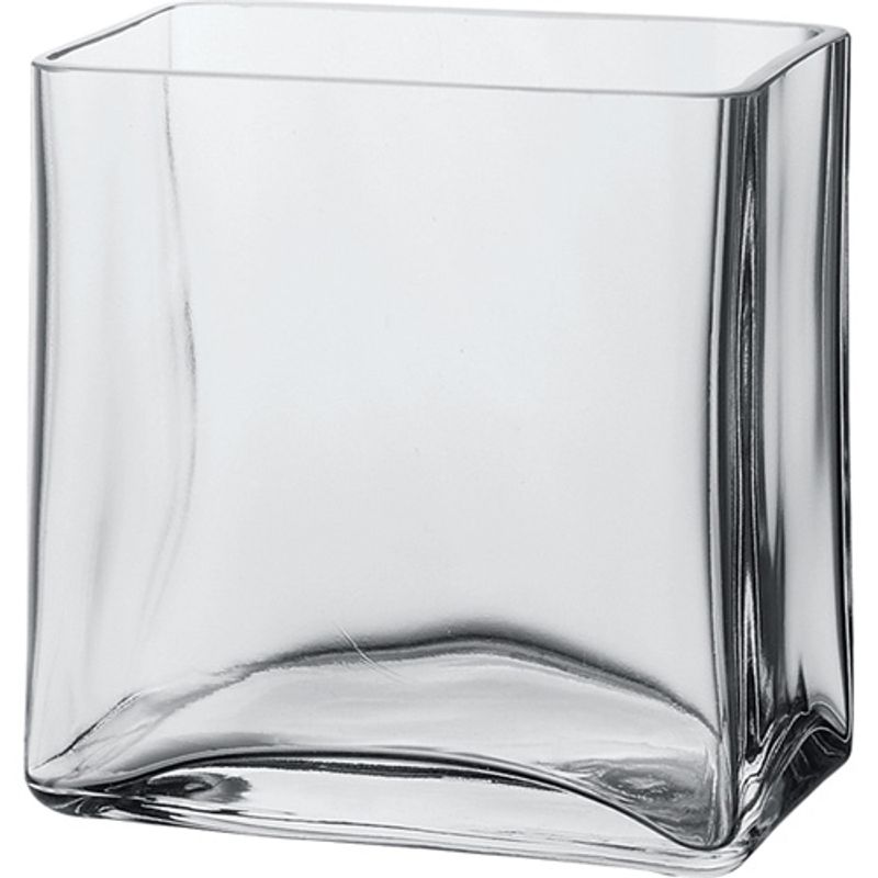 Ваза скло Flora h 140 мм, 150*100 мм