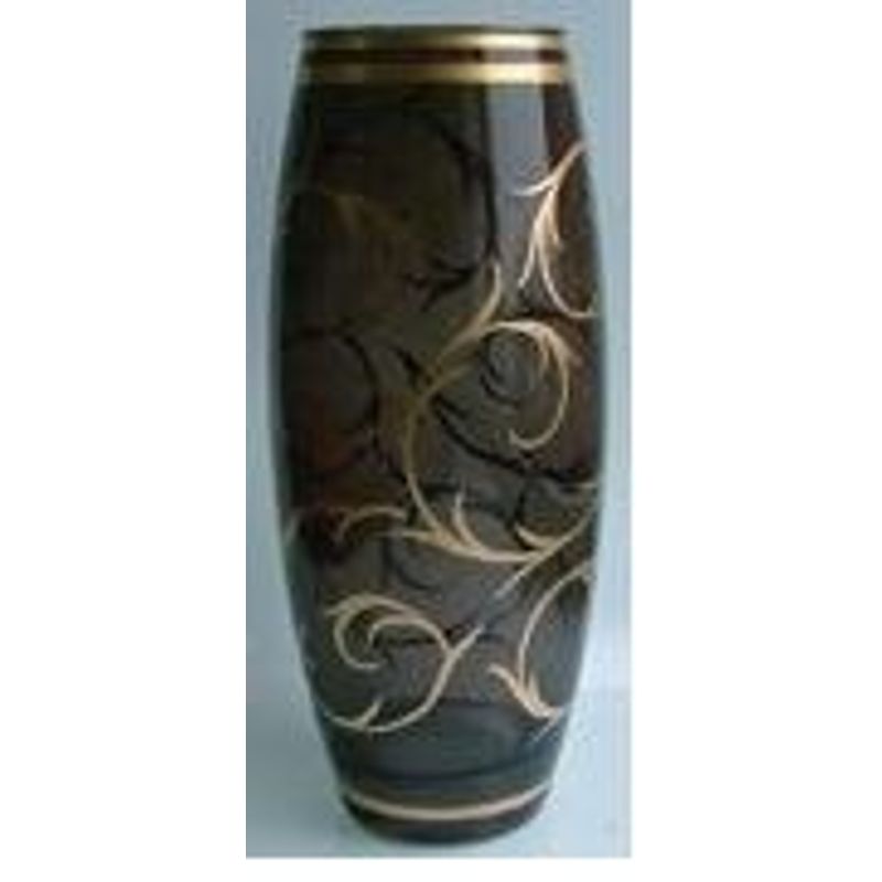 Ваза скло Flora decor 260мм Блэк 12 шт. /уп