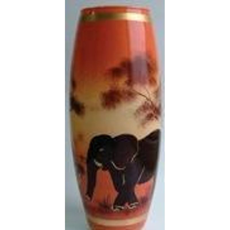 Ваза скло Flora decor 260мм слони 12 шт. /уп