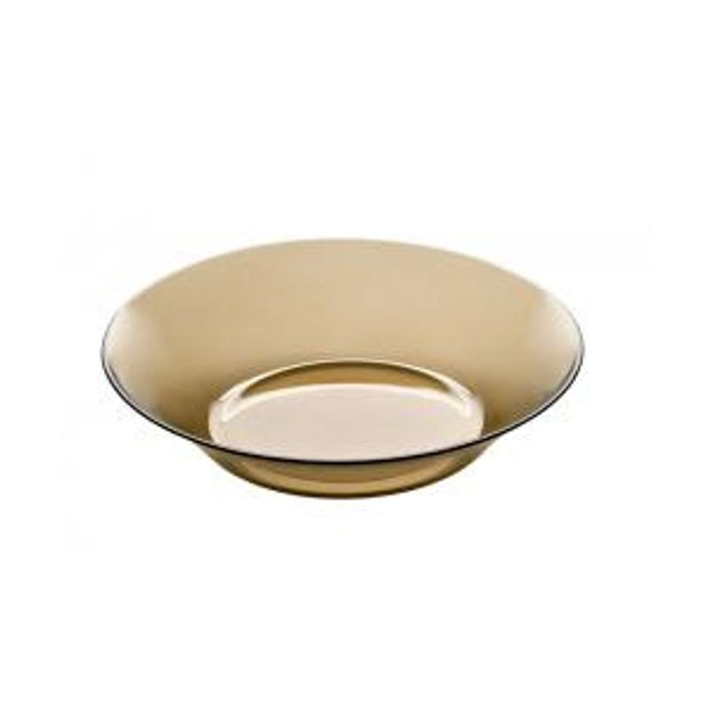 Тарелка стекло глубокая Bronze 220 мм (закаленная) 6 шт. /уп